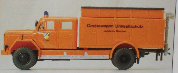 H0 Figur LKW Gerätewagen Magirus F 200 D 16 A, etc....................................................................................................