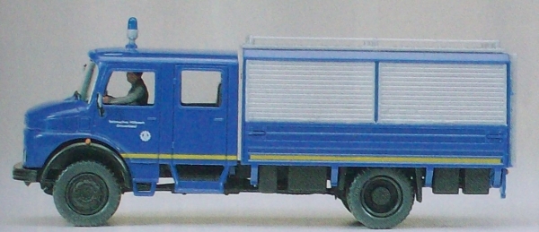 H0 Figur LKW Gerätekraftwagen THW MB LA 1113 B 42, etc....................................................................................