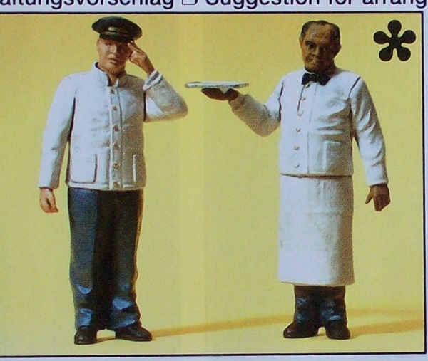 G Figur USA Schlafwagenschaffner und Kellner etc.......................................................................................................................................................................