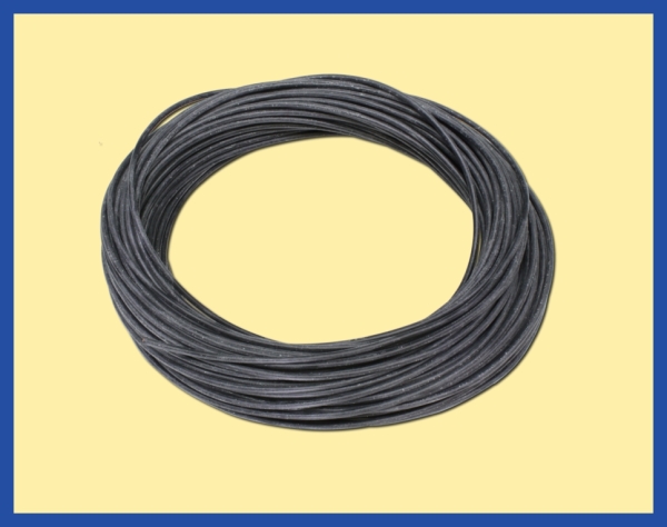 elektro Kabel Zubehör Meßleitung Silikon, 25m, 6mm², 0,05mm²,  schwarz, etc.........................................................................