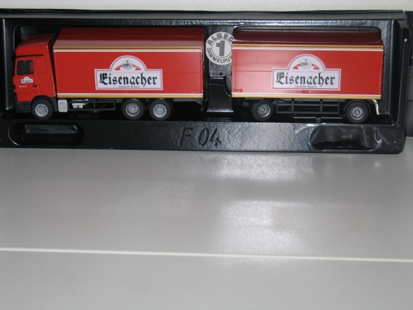 H0 LKW MB ACTROS LKW+ Hänger, " EISENACH ", etc.................................................................................