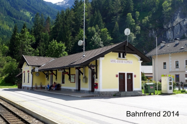 H0 Bahngebäude BS Bahnhofsgebäude Krimml, Ep.I, II, III, IV, V, 126x 310x 83mm, etc..........................