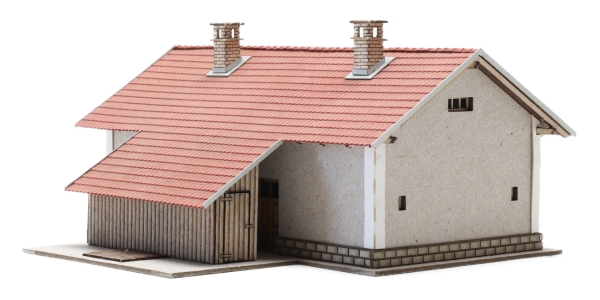 H0 Gebäude BS Doppelwächterhaus, Ep.II, III, IV, V, 128x 135x 65mm, etc................................