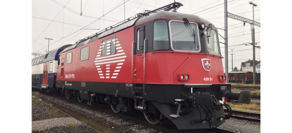 TT CH SBB Elektrolokomotive Re 420, 4A,  Ep.VI, Schwungmasse, Lichtwechsel, analog., etc.............................................................................