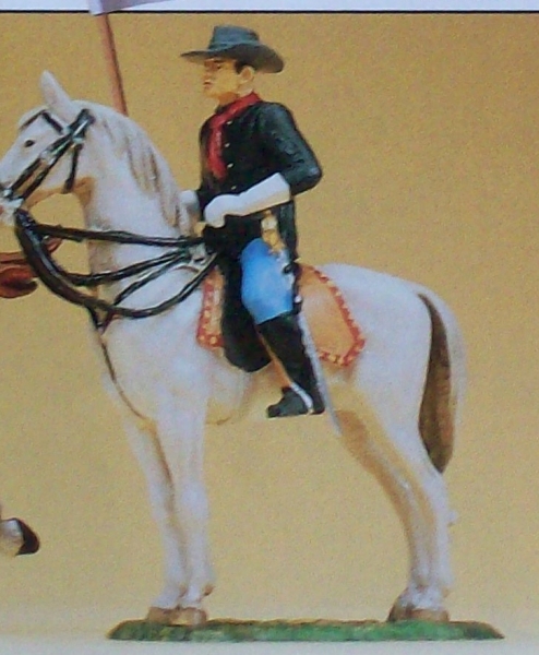 1: 25 Soldat zu Pferd