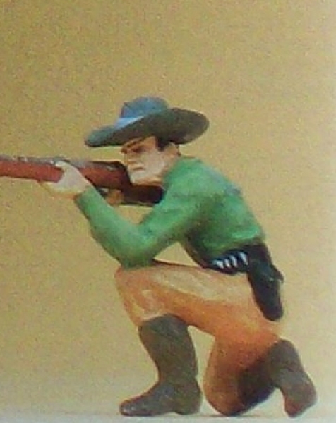 1: 25 Cowboy kniend