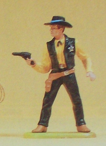 1: 25 Sheriff stehend