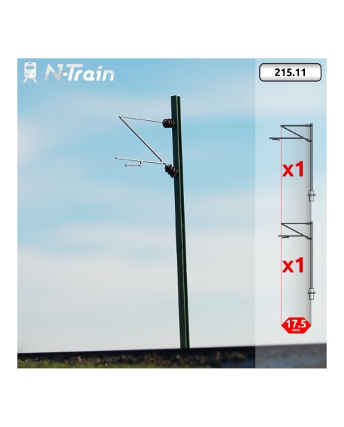 N D DB Oberleitung H- Profilmasten mit Re160 Ausleger -S , St.2x, etc...........
