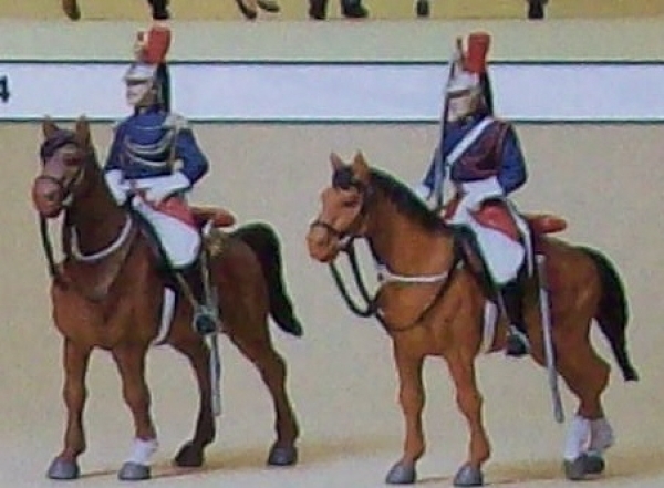 H0 Figur Garde Republicaina zu Pferd