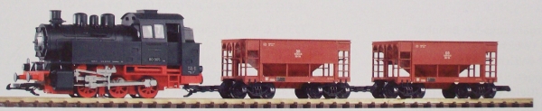 G D Güterzug BR 80 2x Güterwagen