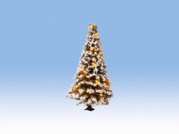 0 H0 N TT Geländegestaltung Weihnachtsbaum bel., verschneit, 20 LED, 8cm, etc.......................