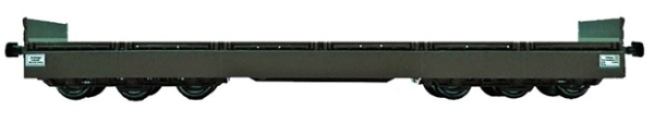 H0 D DR Bahndienstschwerlastwagen Samms 4860, 6A, abgeklappte Bordwände, RBD Magdeburg, grün, etc.........................