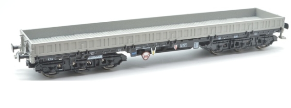 H0 D DR Schwerlastwagen Samms 4860, 6A, unbeladen, grau- schwarz- schwarz, etc.................