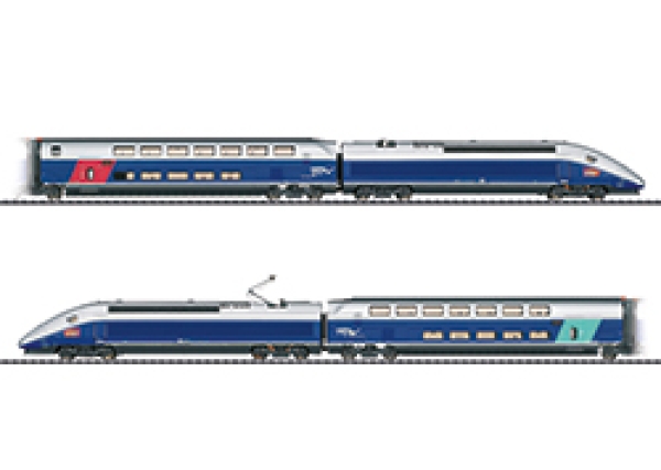 H0 F SNCF TGV Euroduplex 4teilig, 4A, Ep.VI, etc........................................................................