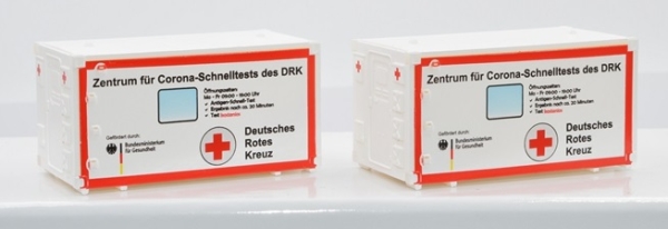 H0 Ersatzteile NPE Ladegut FM 2 Kabine DRK Testzentrum, St.2, etc.................