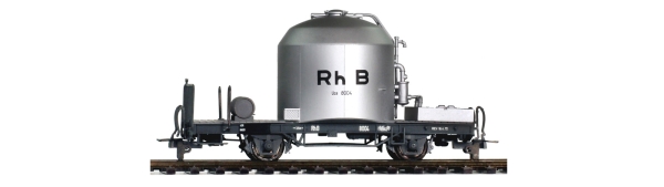 H0m Bahnfahrzeug Ch RhB Zementtransportwagen Uce 8073, mit Bremserbühne, 2A, Ep.III- IV,  etc..........................................................