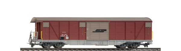 H0m Bahnfahrzeug Ch RhB  Schiebewandwagen  GaK- v, 5407, mit Bremserbühne, 4A Ep.V,  etc......................................................