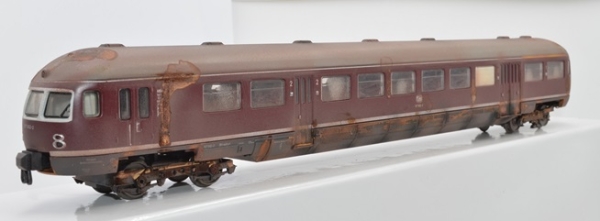 H0 D DB Akkutriebwagen BR 517  ..., 4A, IV, ohne Antrieb und Beleuchtung, rollfähig, gealtert, etc...................
