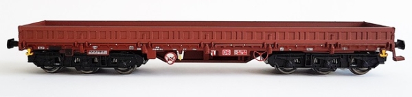 H0 D DB Schwerlastwagen Salmms- u, 454, 6A, unbeladen, braun, etc...............