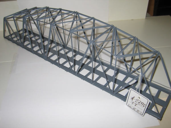 TT BT 50- 2 Bogenbrücke, grau, 2gleisig,  50x 8x 12cm, etc..................................................................