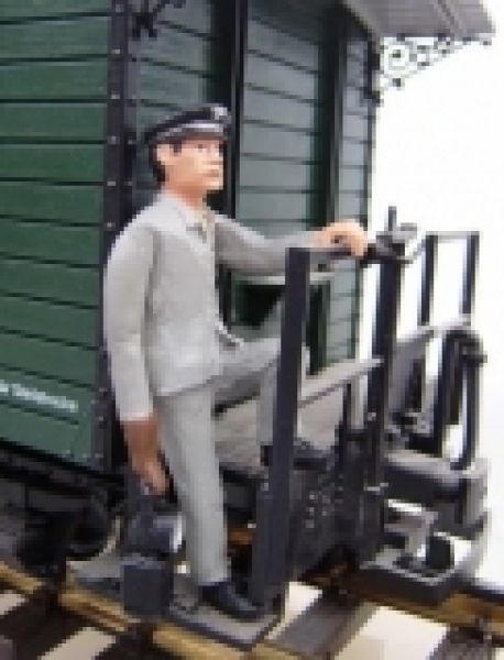 1 22 CH RhB Figur Rangierer Arm und Beine bew., etc.................................