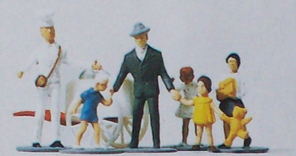 N Figur Eisverkäufer Passanten, etc.....