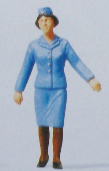 G Figur Eisenbahnpersonal Zugbegleiterin , etc.....