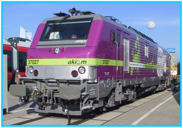 N F SNCF AKIEM Elektrolokomotive 4A Ep.VI Dispolok