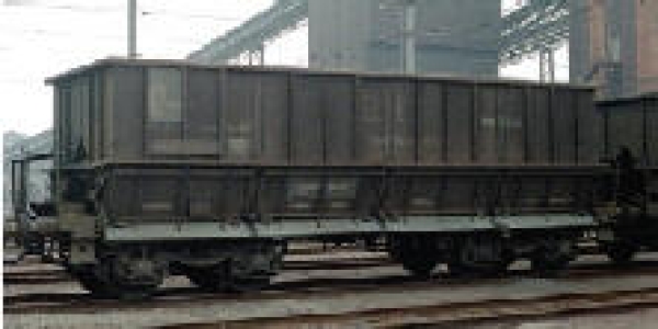 H0 CFL Güterwagen Set A braun 4A ARBED Balval