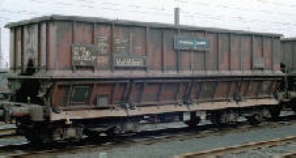H0 NMBS SNCB Güterwagen Set A braun 4A Cockerill Sambre