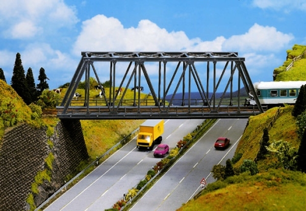 H0 Geländegestaltung BS KS Kastenbrücke Lx Bx H, 36x 10,6x 6,5cm, etc...........