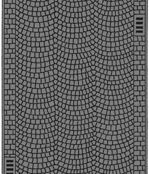 H0 Geländegestaltung Kopfsteinpflaster 100x 6,6cm, etc..................