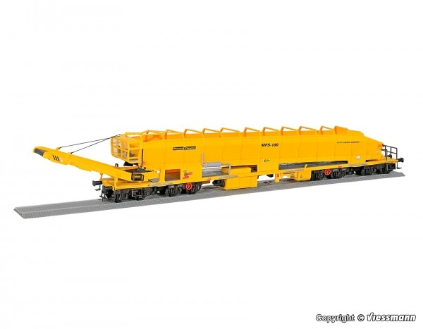 H0 Bahnfahrzeug Plasser & Theurer Materialförder und Siloeinheit MFS 100, L=26,3x 31x 3,5x 4,5cm, etc..........................................................