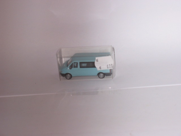 H0 D Bus Ford Transit 2000 türkis, etc.................................................................................................