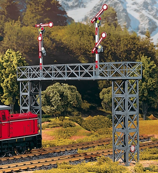 G Bahnausstattung Signalbrücke " Rosenbach ", 55x 485x 300mm, etc.....................................................................