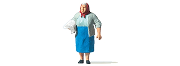 H0 Figur Zeitungsausträgerin, etc...........................................................................................................................