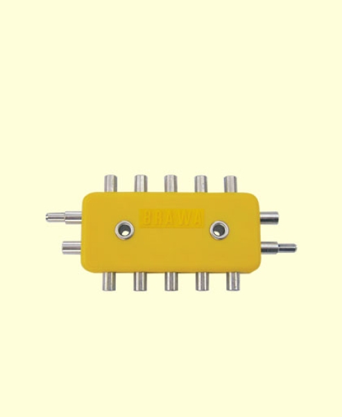 elektro Verteilerplatte, 5fach, 2pol., 1,6mm ,Märklin