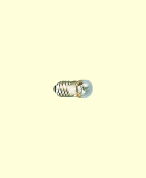 Ersatzteil Kugelbirne, klar, E5,5, 6mm, 1,5V, 100mA,etc...........................................................................................................
