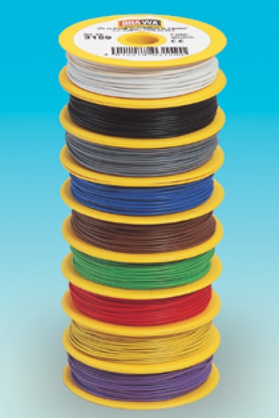 elektro Schaltlitze, 0,14mm², Ring, 25m, 3A, blau