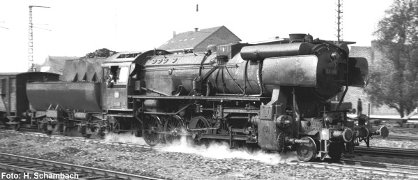 H0 D DB Dampflokomotive BR 52 138 , Ep.III, Glockenanker, Turbospeisepumpe, LED- Beleuchtung, L= 266mm, R= 356mm, etc................................................................