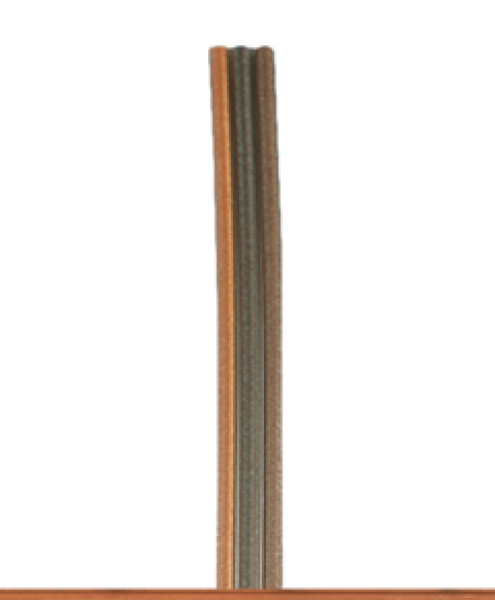 elektro Flachbandlitze,  3adrig,  0,14mm²,  Ring,  5m,  1,5A,  hellbraun- schwarz- dunkelbraun,etc...................................................................................