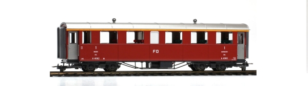 H0m Bahnfahrzeuge Ch FO Umbauwagen AB 4161, Kl.1, 4A, Ep.III- IV, rot, etc...............................................................................