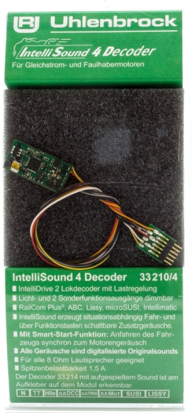 elektro Minidecoder IntelliSound, St. 4x,  6pol., leer, etc...............
