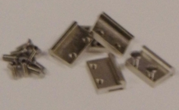 G Gleismaterial Schienenverbinder 15mm vernickelt, St. 50x, etc...............................................................................................