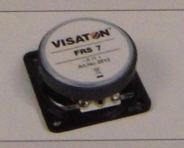G elektro Visaton Lautsprecher FRS 7,   66,5x 66,5mm,  15W,   8Ohm,