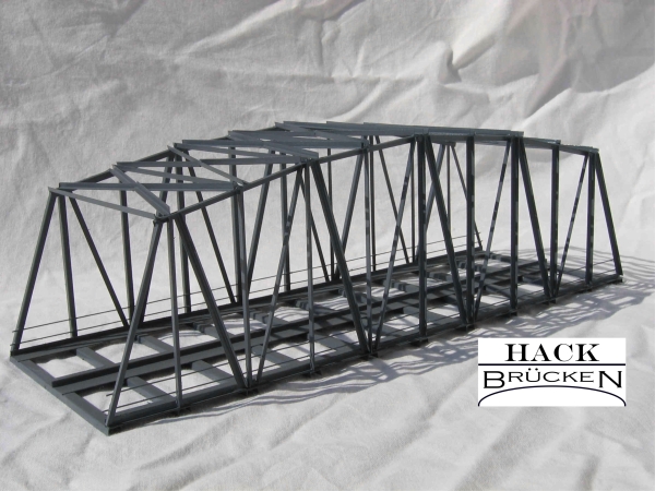 H0 B 30- 2 Bogenbrücke grau, 2 gleisig,  30x 11x 9,5cm, etc...........................................................................