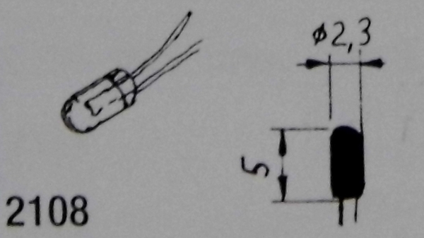 elektro Longlife Lämpchen 5V, St.2x