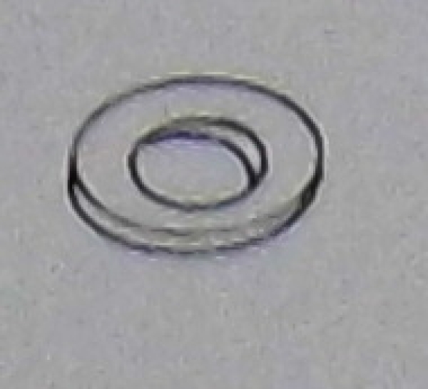 Unterlegscheibe  Messing- Unterlegscheibe  0,3mm dick, M 1,6mm, st.10x