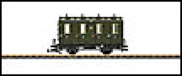 G DRG Abteilwagen 3/ 4.Kl. 2A Ep.II grün