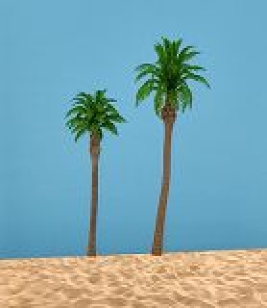 H0 Geländegestaltung Kokospalme St.2x, hellgrün, 11cm, 14cm, etc.......................